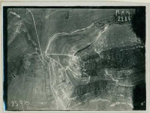 Foto des Südteiles des Côtes des Hures (Luftbild)