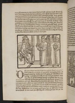 Die Traumdeuter vor dem König; (Kapitel X: Von König Sedras)