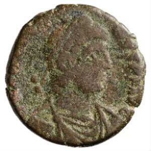Münze, Aes 2, 383 - 388 n. Chr.