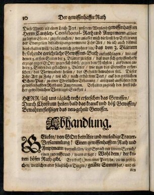 10-23, Abhandlung.