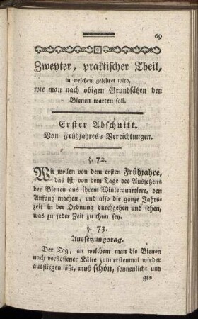 Zweyter, praktischer Theil.