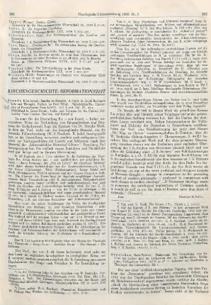 Kirchengeschichte: Reformationszeit