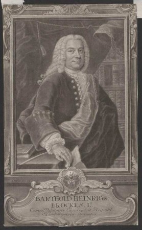 Porträt Barthold Heinrich Brockes (1680-1747)