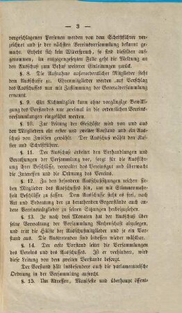 Statuten des Konstitutionell-Monarchischen Vereins für Freiheit und Gesetzmäßigkeit