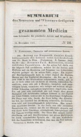 14. December 1841. No. 24.