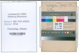 Entnazifizierung Wilhelm Paschedag , geb. 00.00.0000 ()