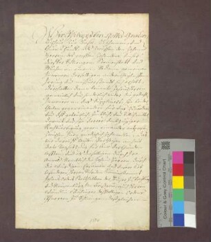 Der Basler Bischof Philipp von Gundelsheim vergleicht die Gemeinden Schliengen, Steinenstadt und Mauchen mit den Zehntherren wegen der Zehnten.