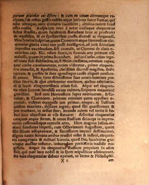 Dissertatiuncula de studiis Romanorum literariis et militaribus, quibus procerum et nobilium filii eruditi : qua illustrissimos comites ac dominos, iun. lin. Ruthenos ... nec non venerabiles maxime dominos ephoros ... ad orationem valedictoriam nobilissimi adolescentis Caroli Georgii Christophori de Drechsel, equitis Varisci, invitat M. Georgius Ludovicus Goldner