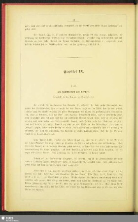 Capitel IX. Die Construction des Aermels
