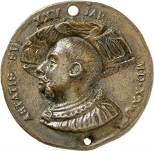 Medaille von Hans Schwarz (?) auf Eitel Friedrich III. von Hohenzollern, 1520