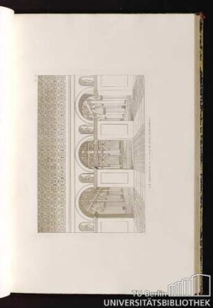 Pl. 49. Vue Perspective De La Cour Du Palais Gherardesca.