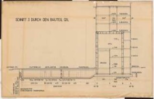 Reichsluftfahrtministerium, Berlin: Teilschnitt Q1L 1:50