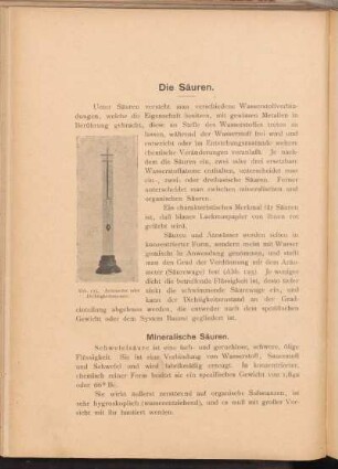 Die Säuren.