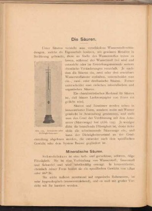 Die Säuren.