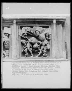 Neuhof — Goldenes Dachl — Relief