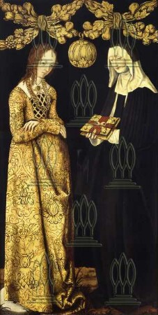 Die Heilige Christina und Ottilia