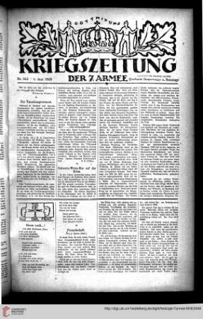 Hefte 345-353, Juni 1918
