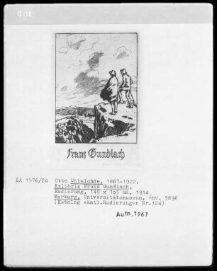 Exlibris Franz Gundlach