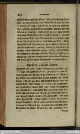 Christoph Christian Sturm