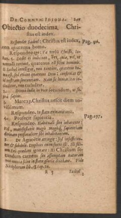 Obiectio duodecima.