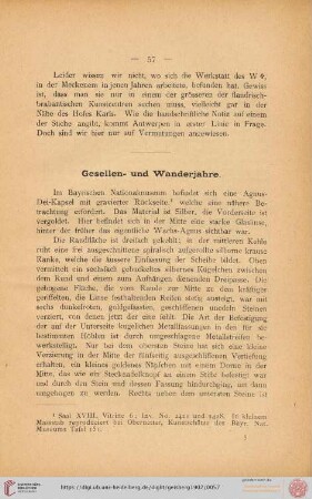 Gesellen- und Wanderjahre
