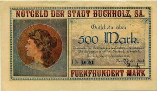 Gutschein - 500 Mark