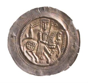Münze, Brakteat, um 1210/1215