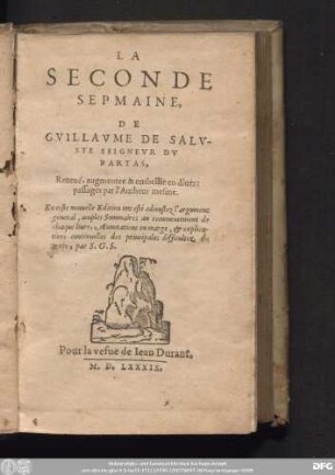 La Seconde Sepmaine