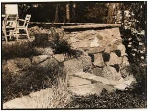 Garten Suidter, Luzern: Trockenmauer