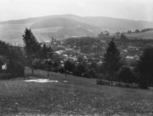 Bischofswerda. Blick auf den Ort