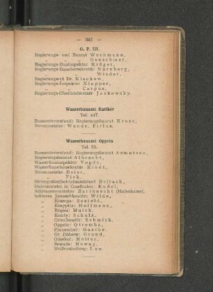 Wasserbauamt Ratibor