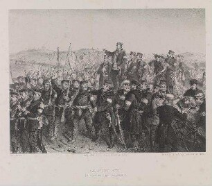 Rückkehr der Sturmkompanien (18.4.1864)