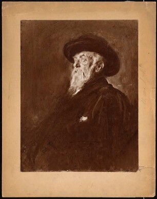 Portrait Carl Schäfer: Portrait von Carl Schäfer (Gemälde)