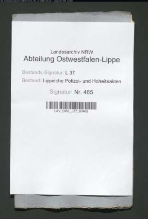 Geleitbriefe, Bd. 18