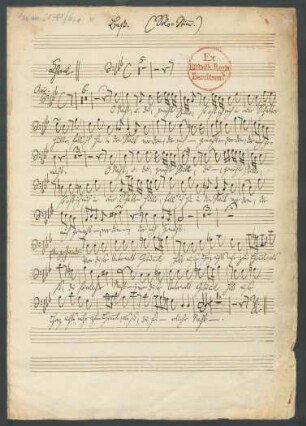 Baß (Solo=Stimme)