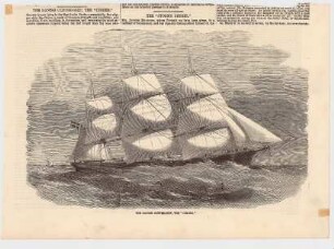 The danish clipper-ship, the "Cimber"