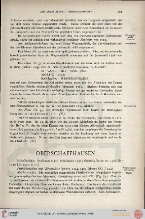 ⟦Oberschaffhausen⟧