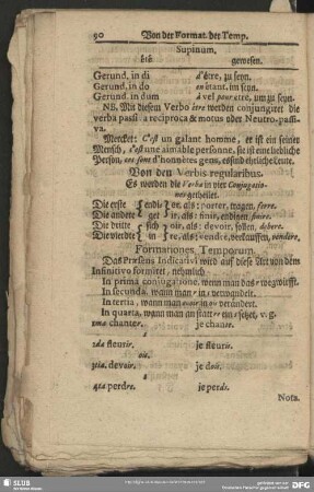 Von den Verbis Regularibus