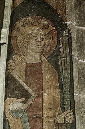 Der Heilige Pankratius und die Heilige Barbara