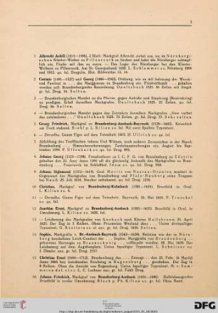 Graphik zur Geschichte von Brandenburg-Preussen (Nr. 1-26)