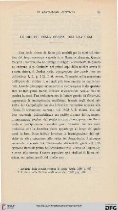 5.Ser.4.1894: Le origini della chiesa dell'aracoeli