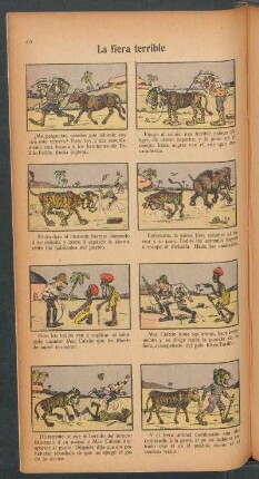 La fiera terrible - [Cómic]