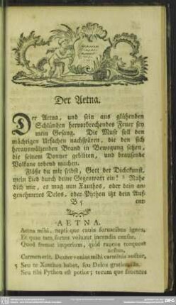 Der Aetna