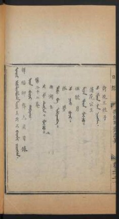 Joringga. Orin juweci debtelin = 目錄 第二十二卷