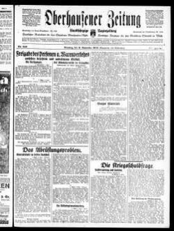 Oberhausener Zeitung : Osterkrader Zeitung : Osterfeld-Bottroper Zeitung