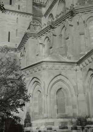 Magdeburg, Dom : Magdeburg. Dom zu Magdeburg St. Mauritius und Katharina (1363 geweiht). Chor von Südosten