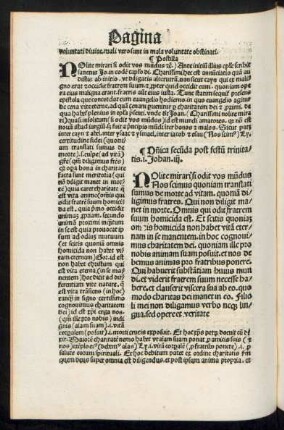 Dominica secunda post festum trinitatis ...