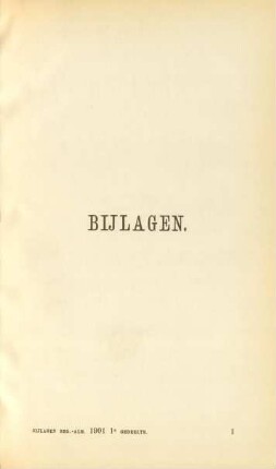 1901,1,Bijl.: Regeeringsalmanak voor Nederlandsch-Indie / Bijlagen