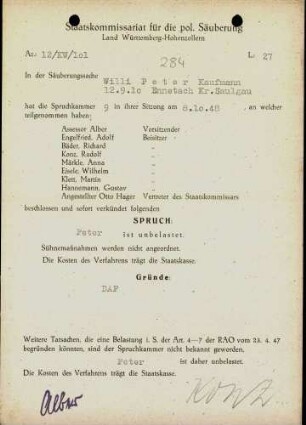 Peter, Willi