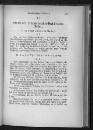 Krankheitskosten-Versicherungsstatut